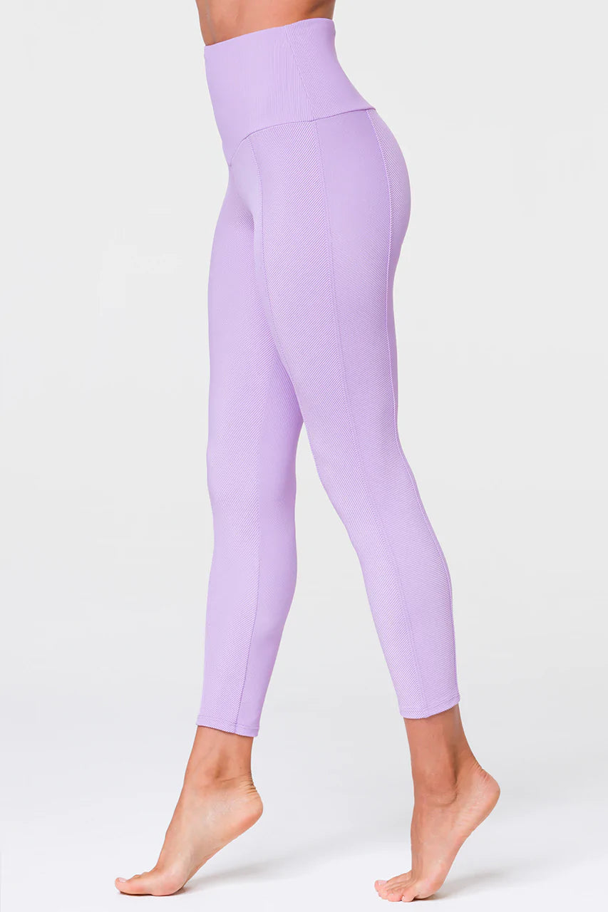 Sweetheart Midi Legging (Spring Fairy Rib)