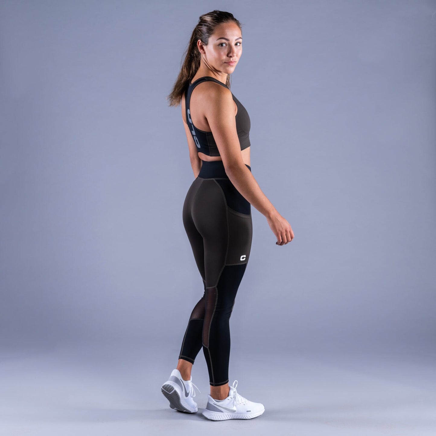 Intense sport bra - Black Olive