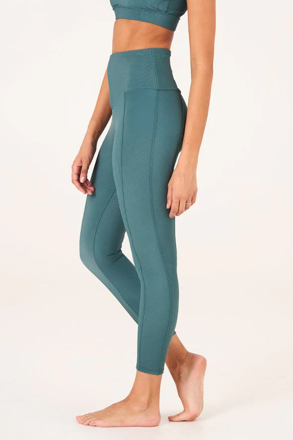 Sweetheart Midi Legging (Pale Cacti Rib)