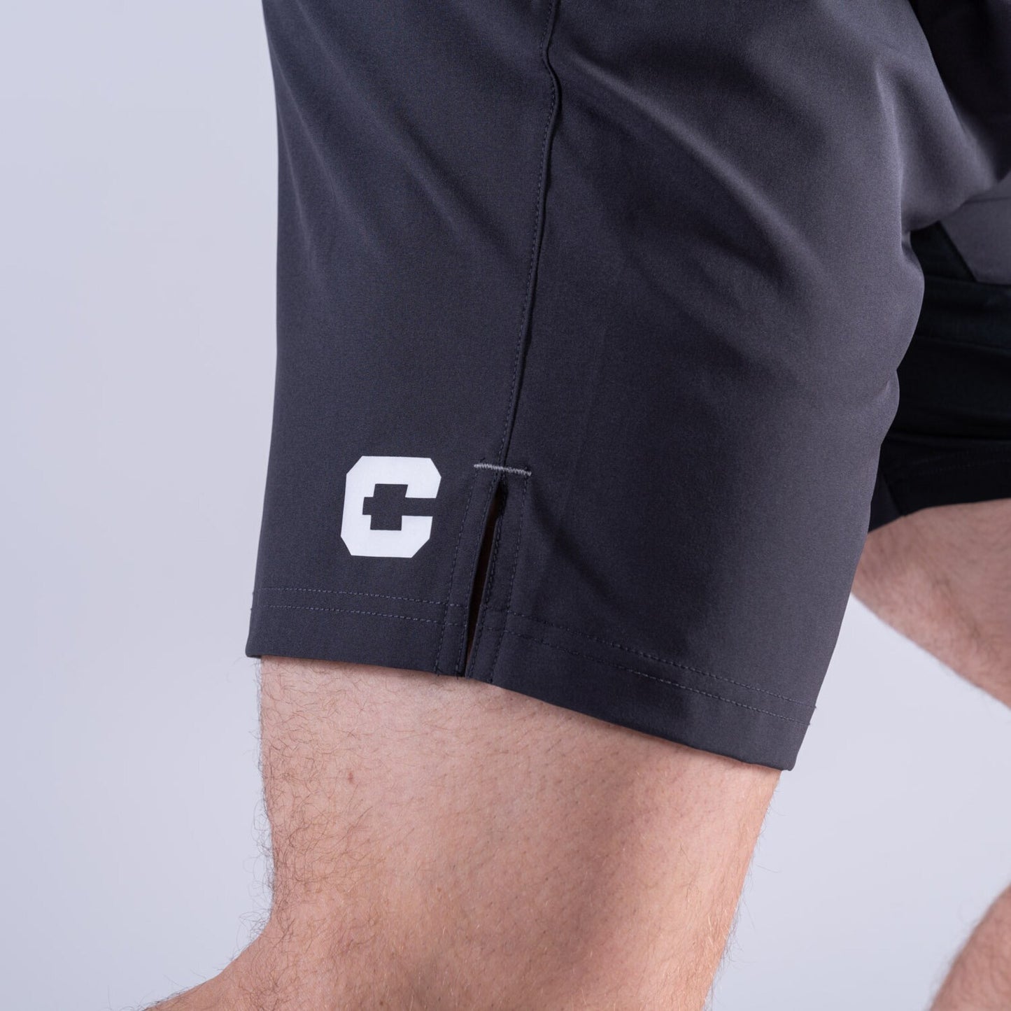 Dino Stretch Shorts Charcoal