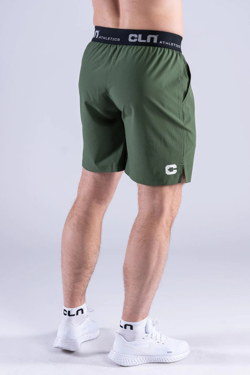 Dino Stretch Shorts Leaf