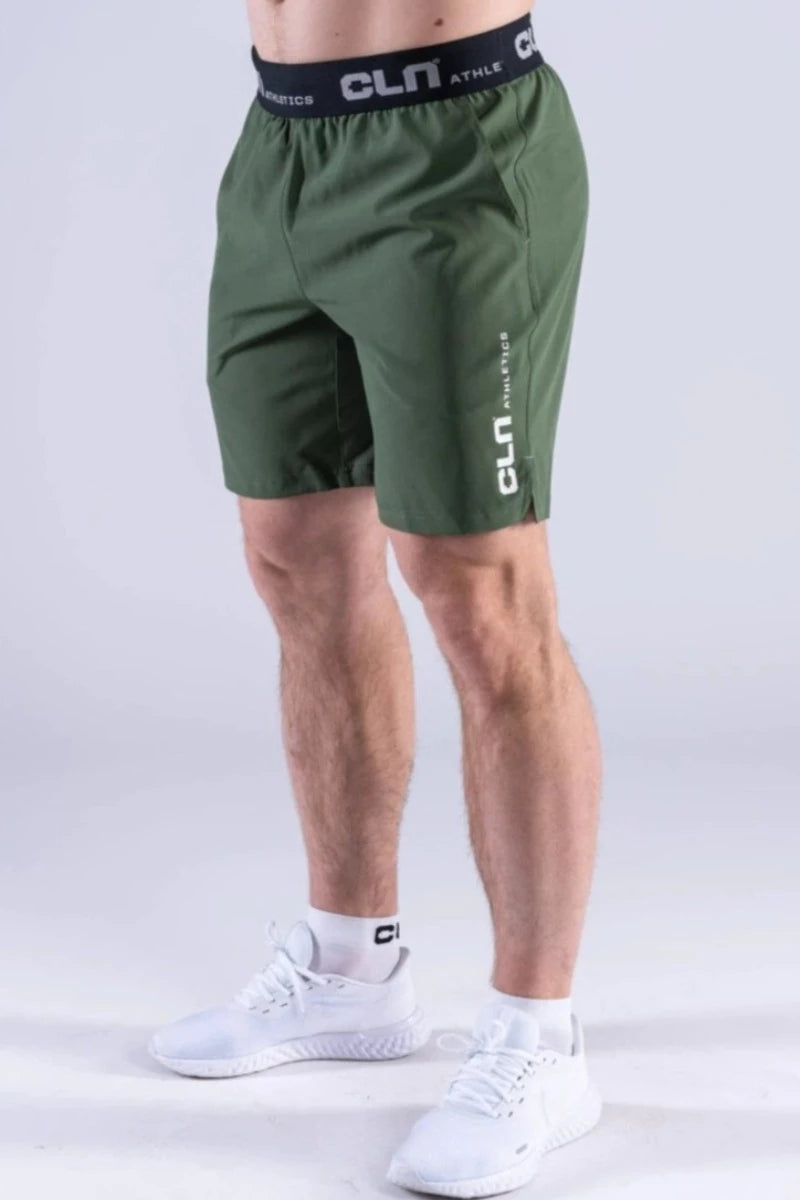 Dino Stretch Shorts - Leaf